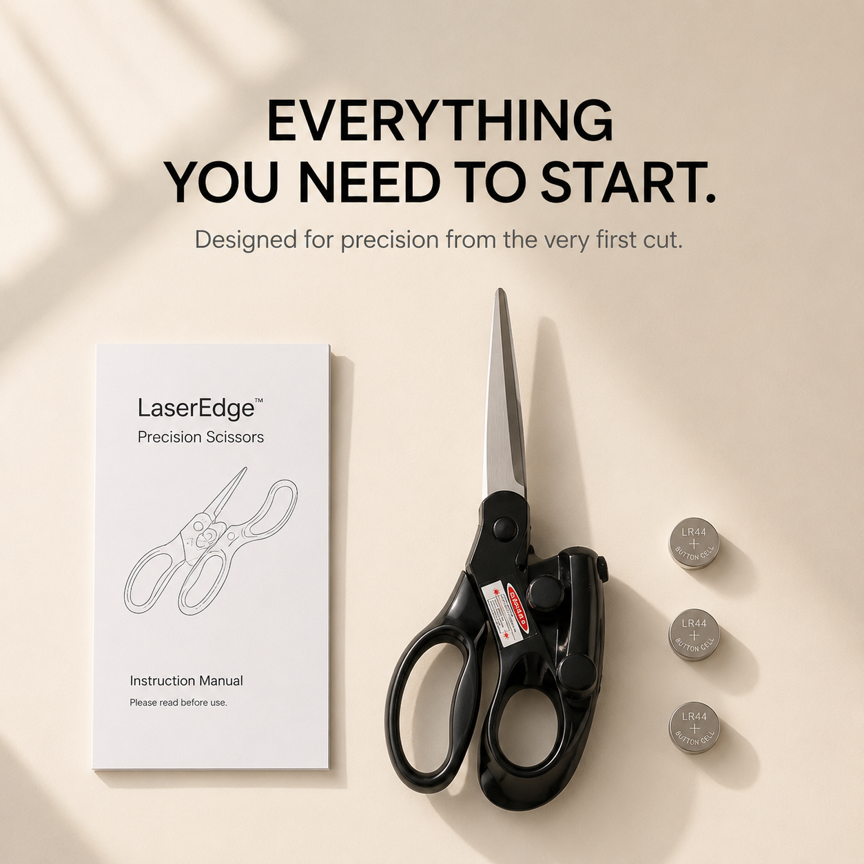 LaserEdge™ Precision Scissors