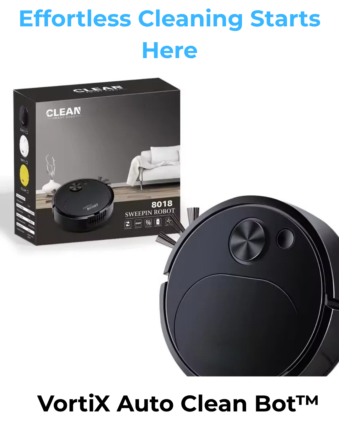 VortiX Auto Clean Bot™