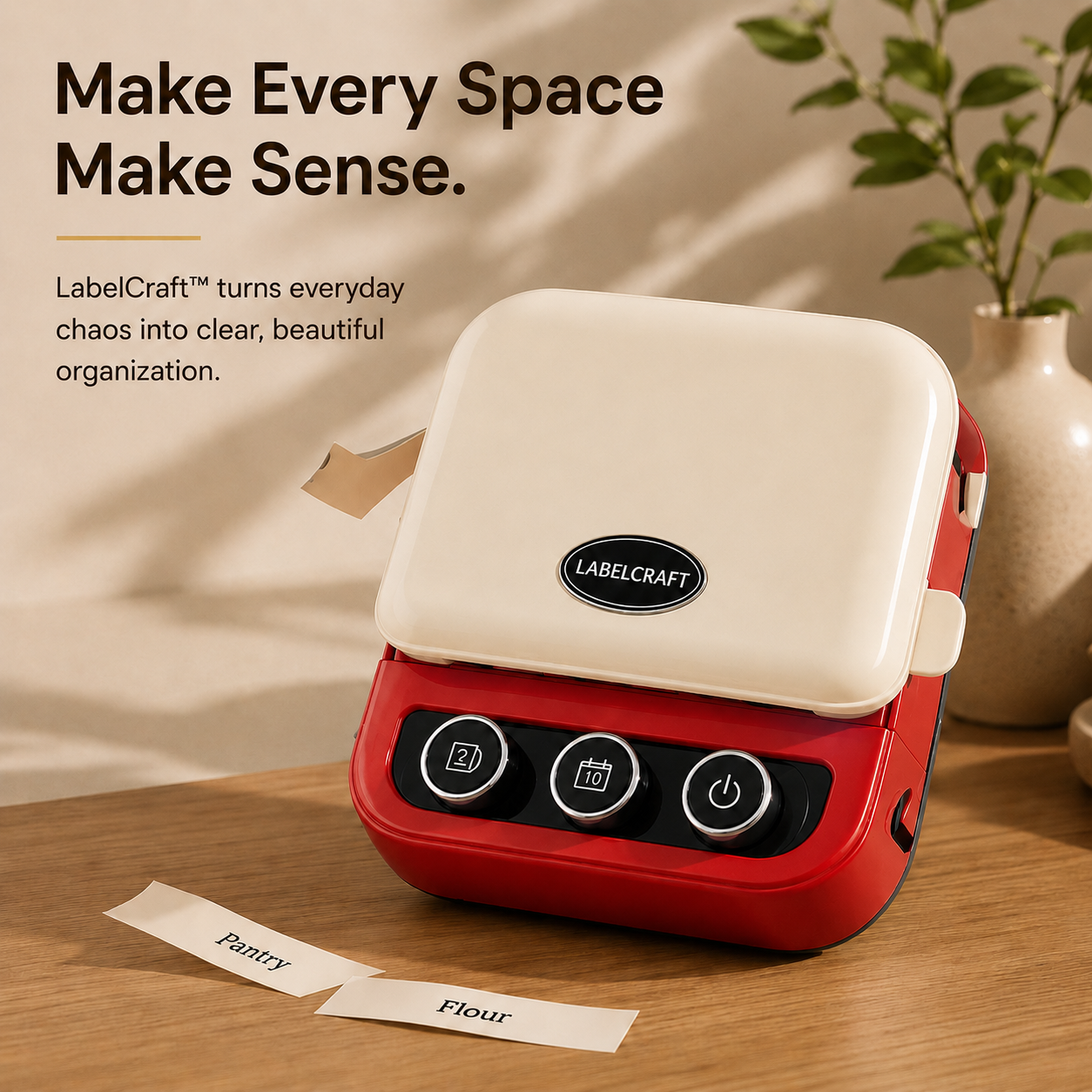 LabelCraft™ Bluetooth Label Printer