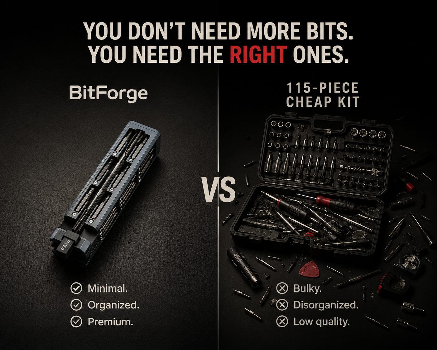 BitForge™ 44-in-1 Screwdriver Kit