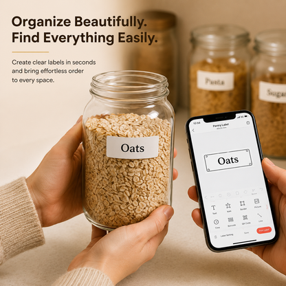 LabelCraft™ Bluetooth Label Printer