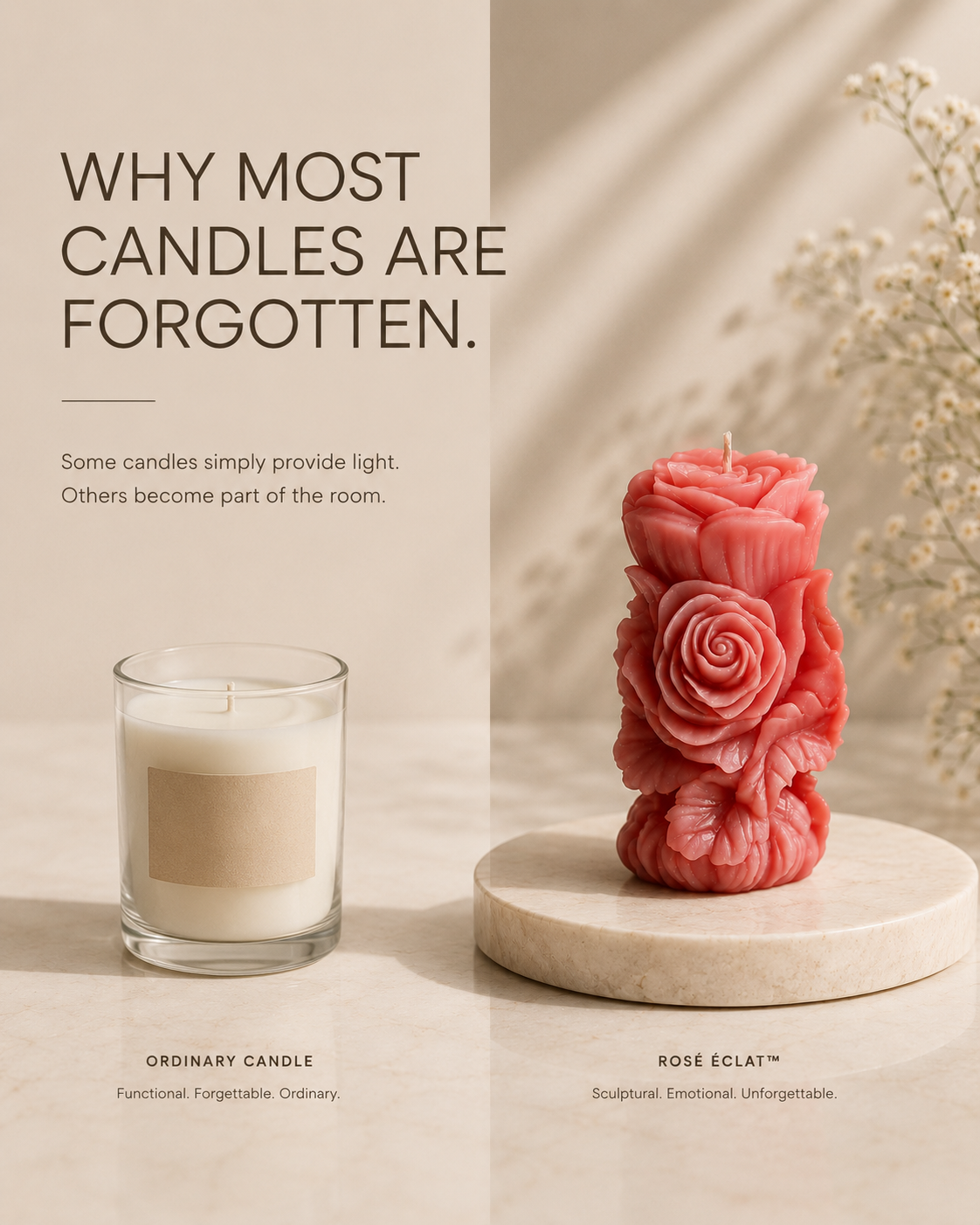 Rosé Éclat™ Candle