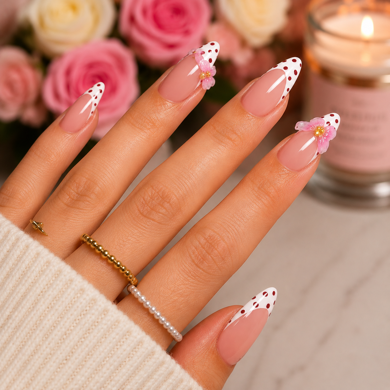 Petal Poise™ Press-On Nails