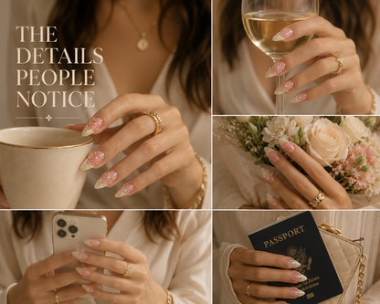 Ivory Bloom™ Press-On Nails