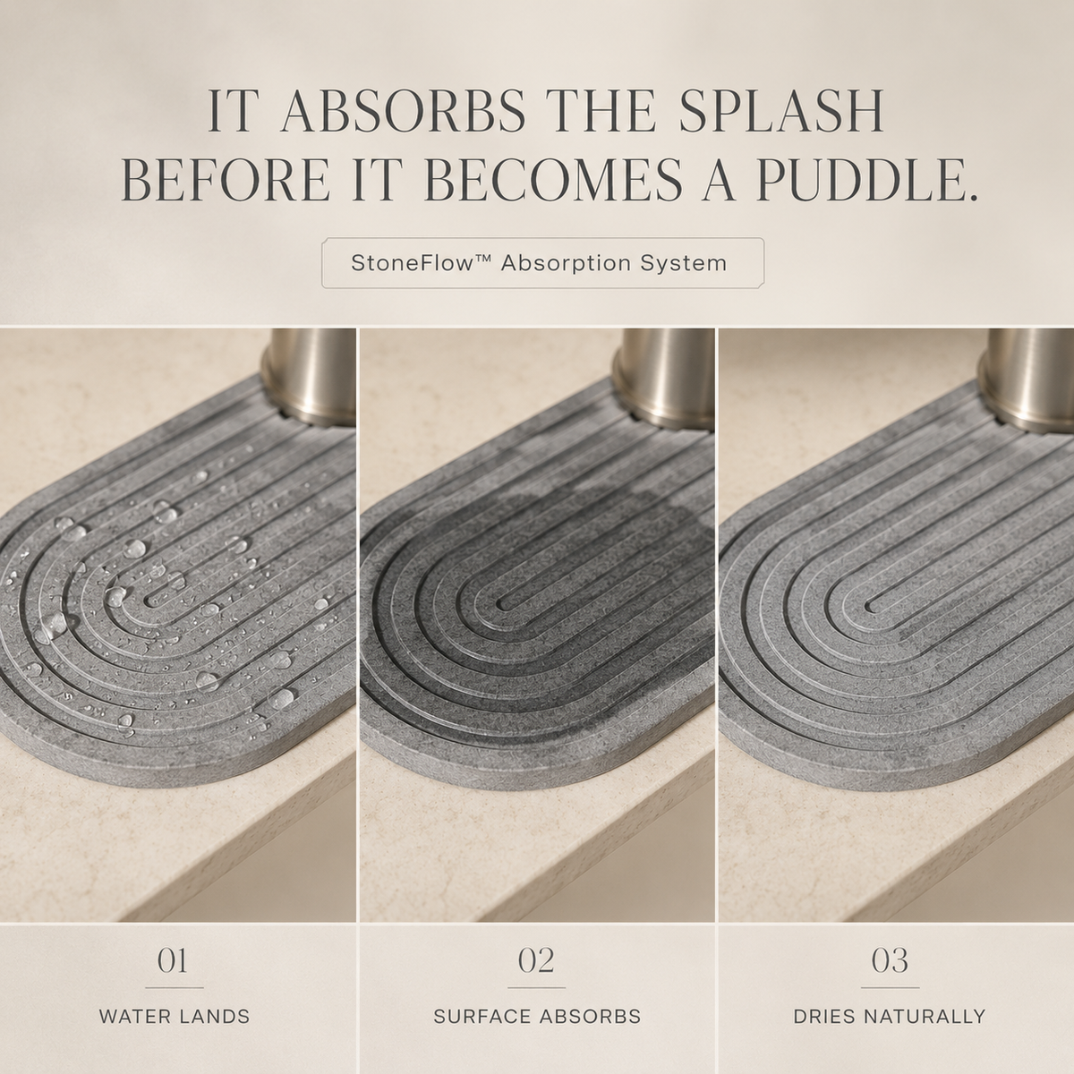 DryStone™ Sink Mat