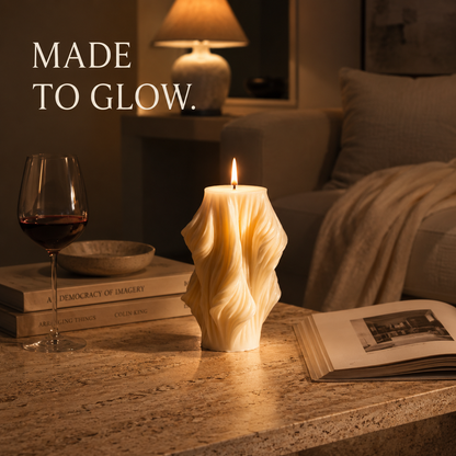 Ivory Cascade™ Candle