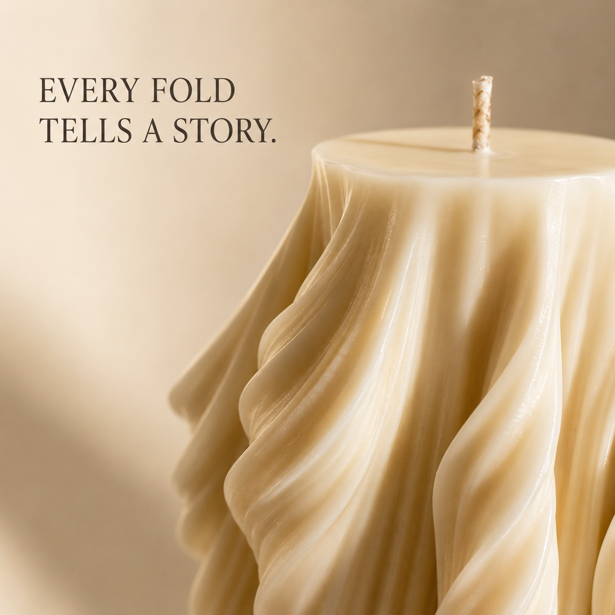 Ivory Cascade™ Candle