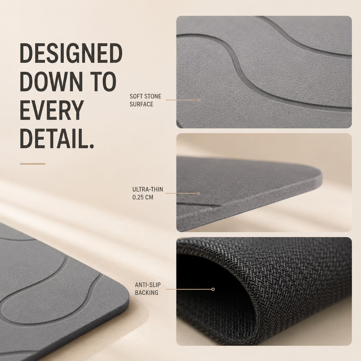 DryLuxe™ Stone Mat