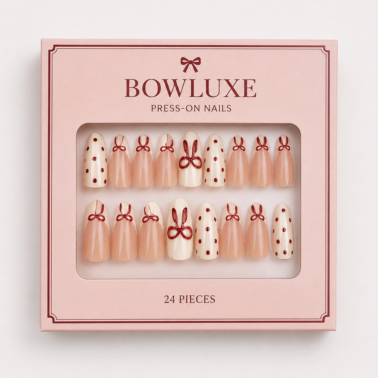 BowLuxe™ Press-On Nails