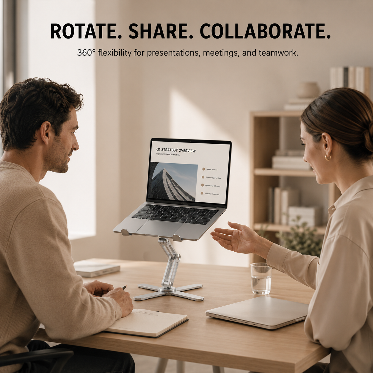 OrbitStand™ Rotating Laptop Stand