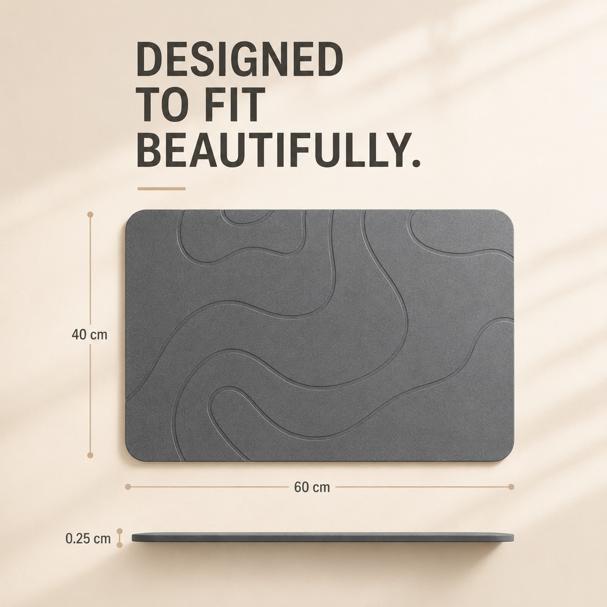 DryLuxe™ Stone Mat