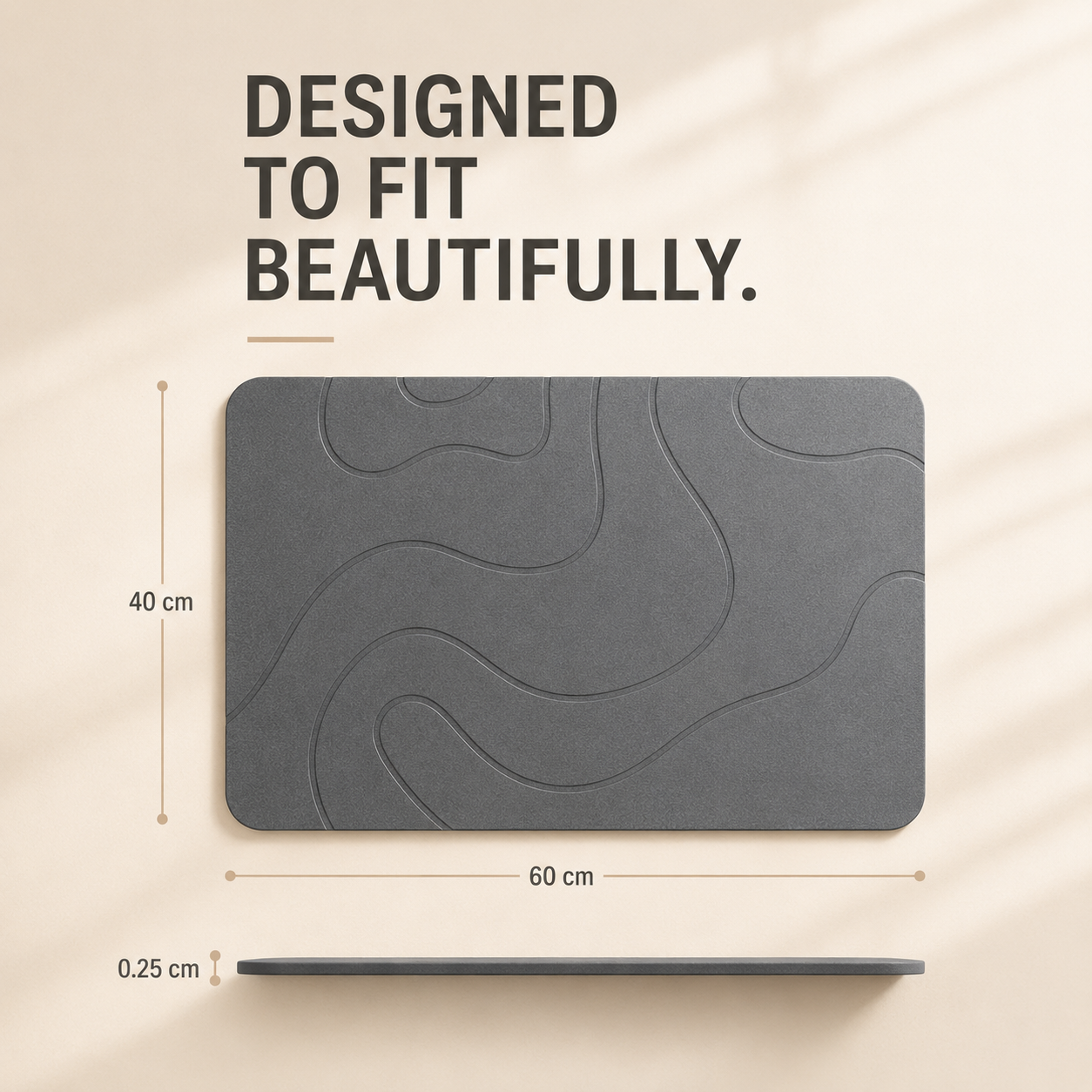 DryLuxe™ Stone Mat