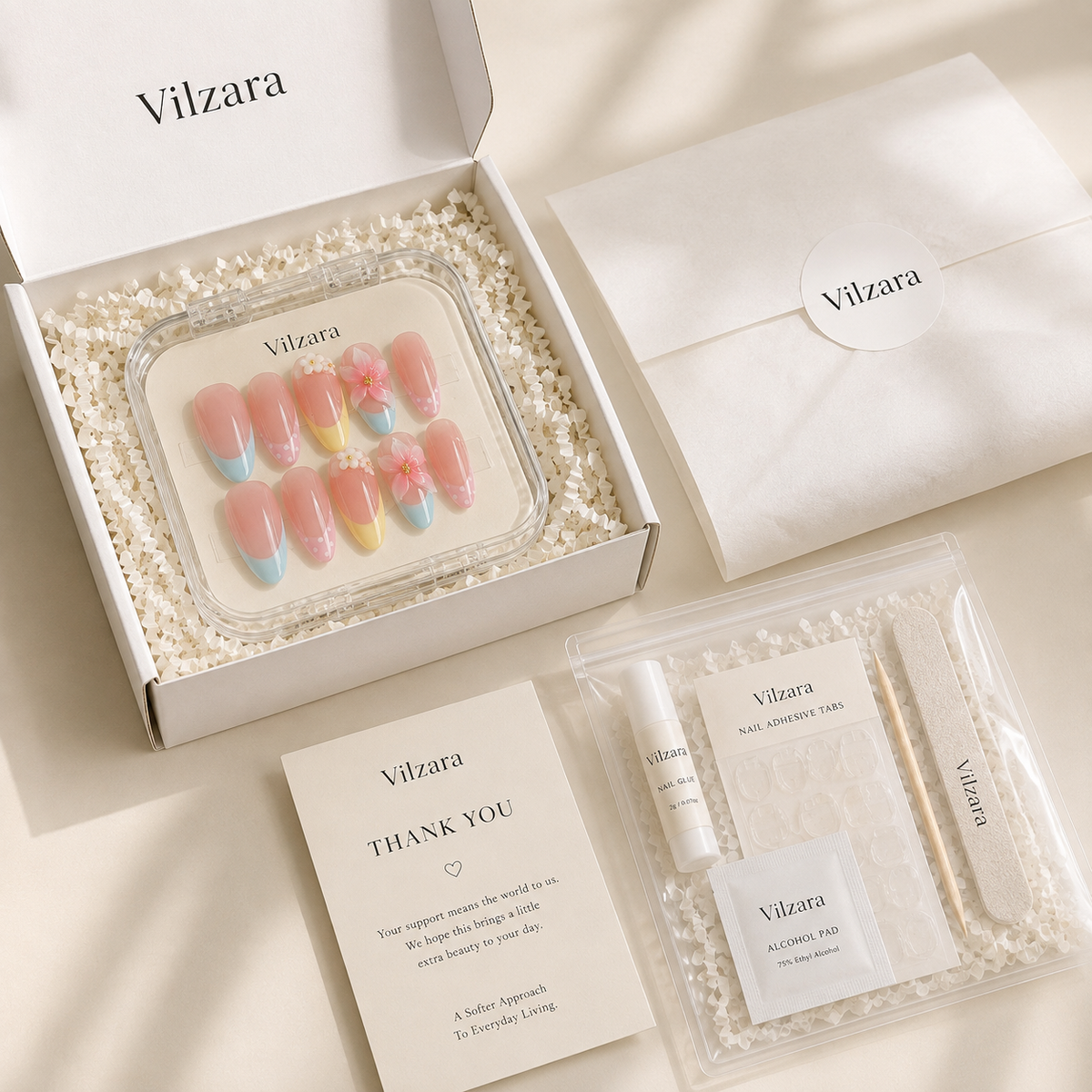 Blossom Whim™ Press-On Nails
