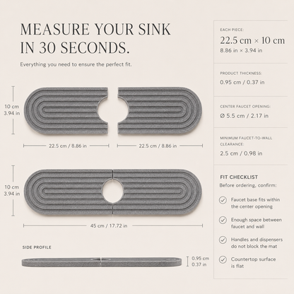 DryStone™ Sink Mat