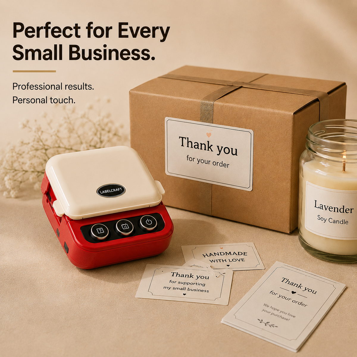 LabelCraft™ Bluetooth Label Printer