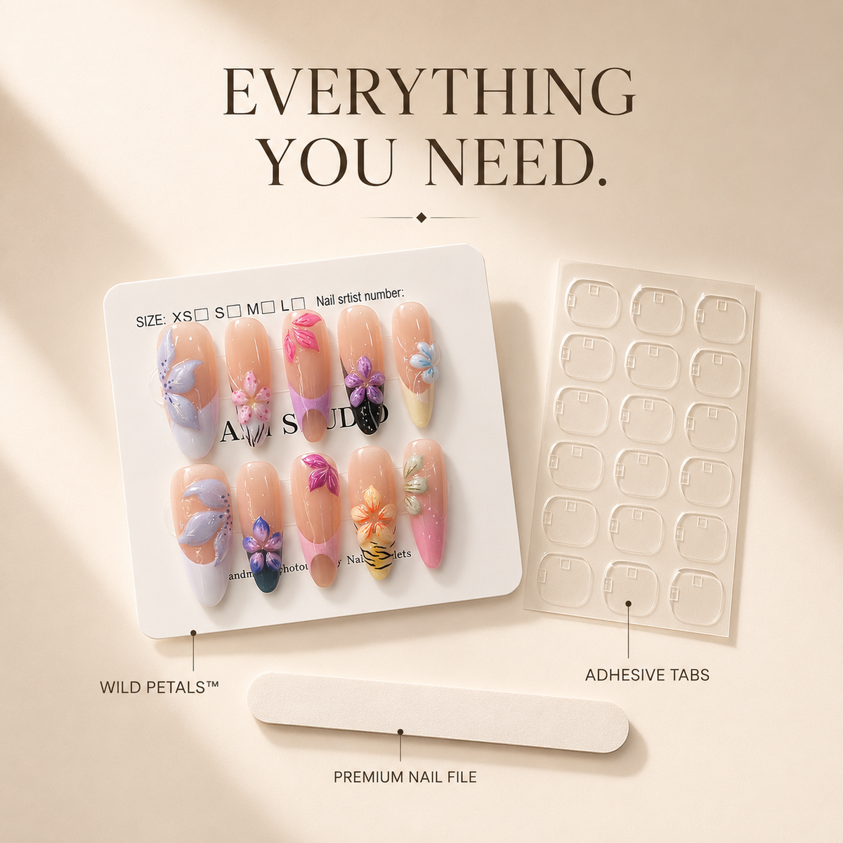 Wild Petals™ Press-On Nails