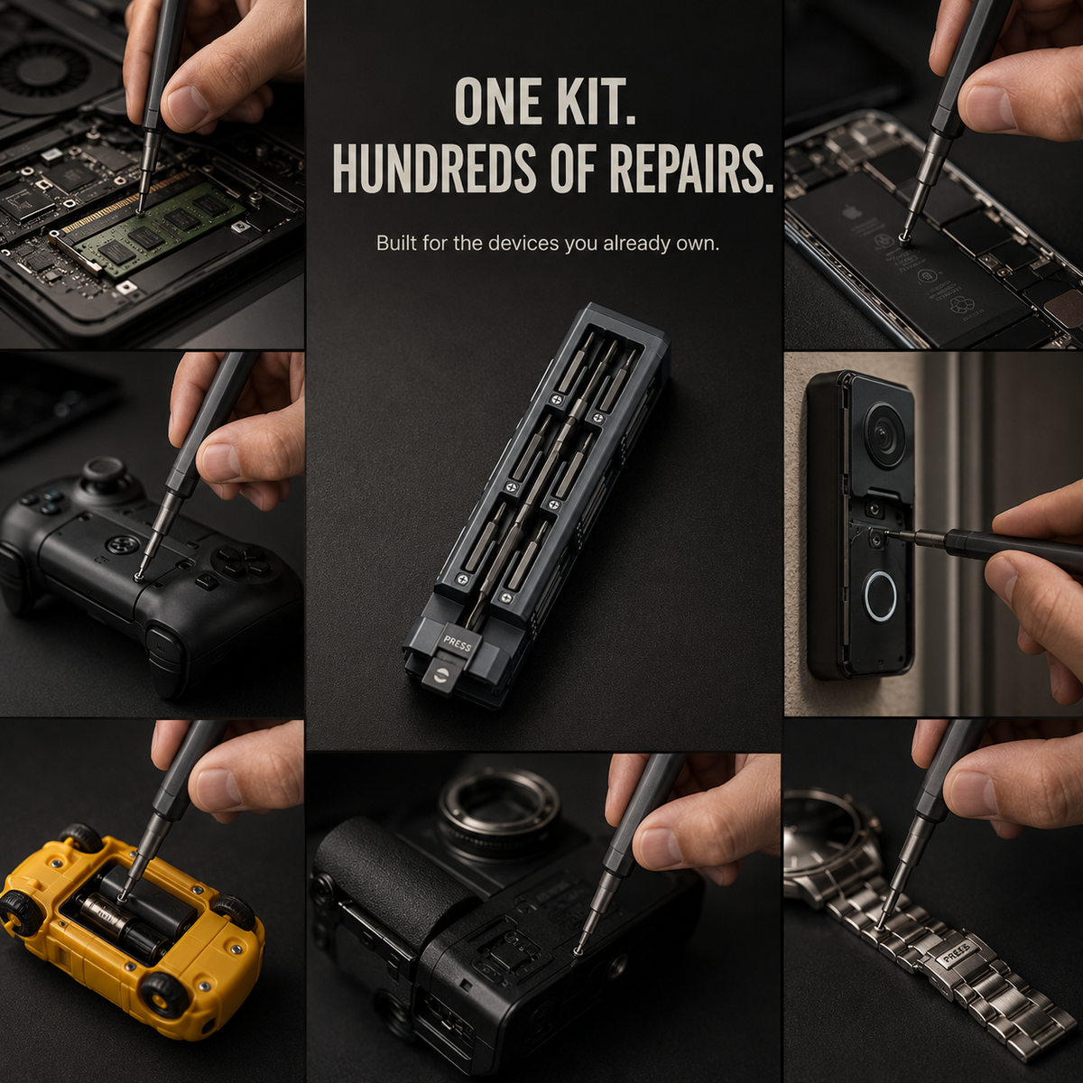 BitForge™ 44-in-1 Screwdriver Kit