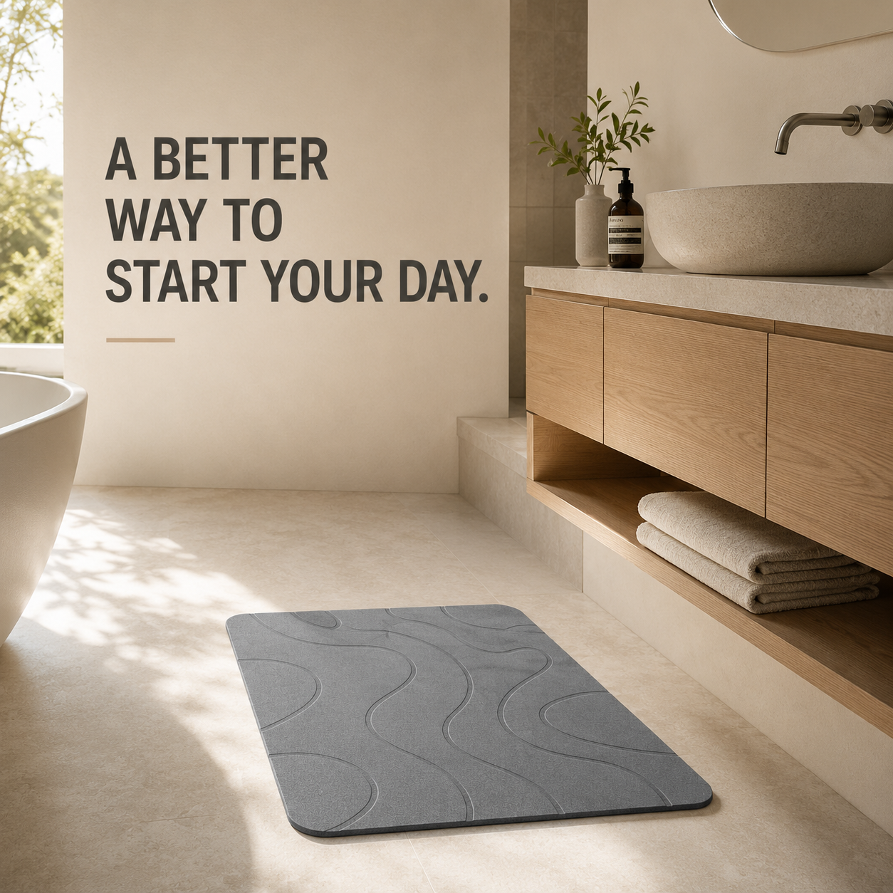 DryLuxe™ Stone Mat