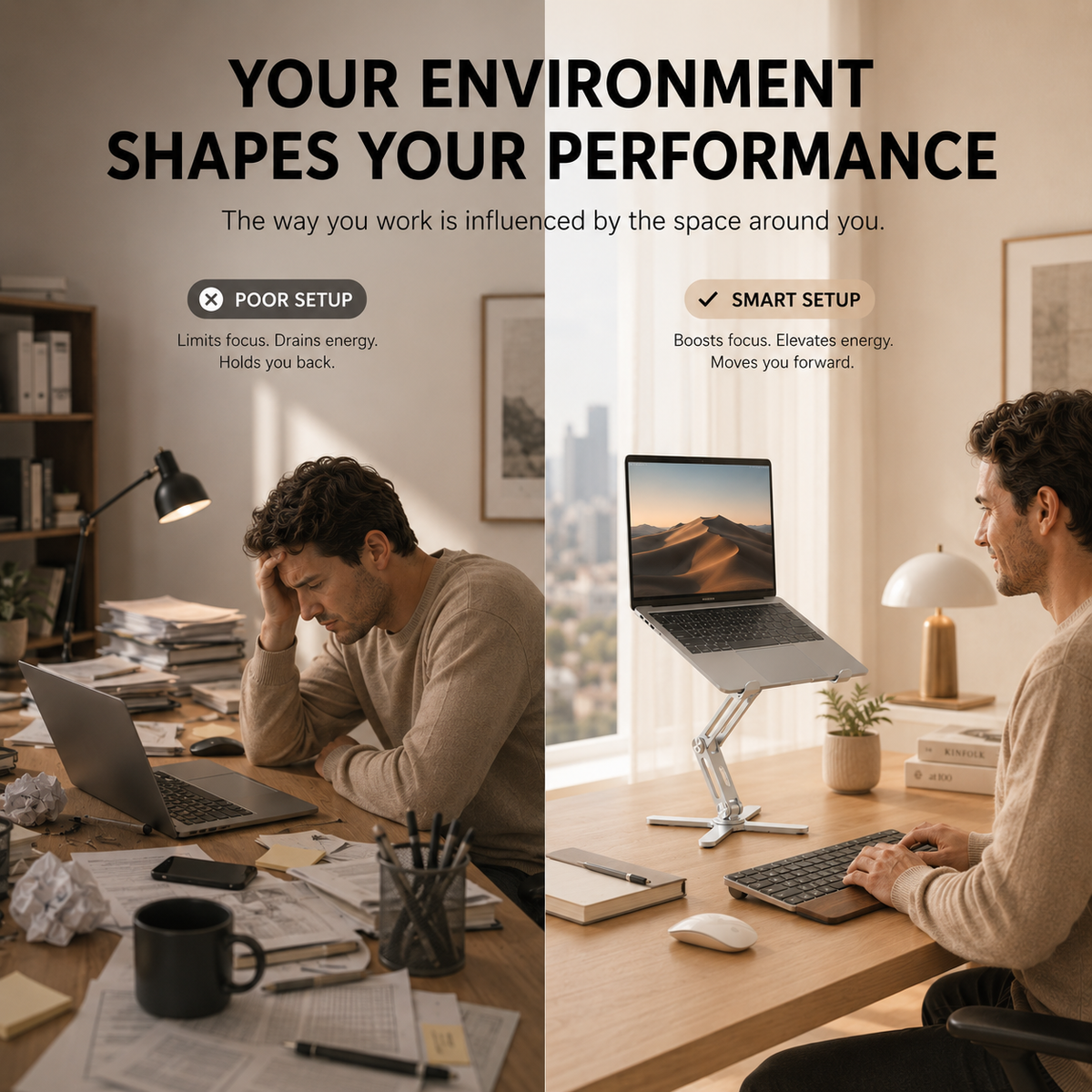 OrbitStand™ Rotating Laptop Stand