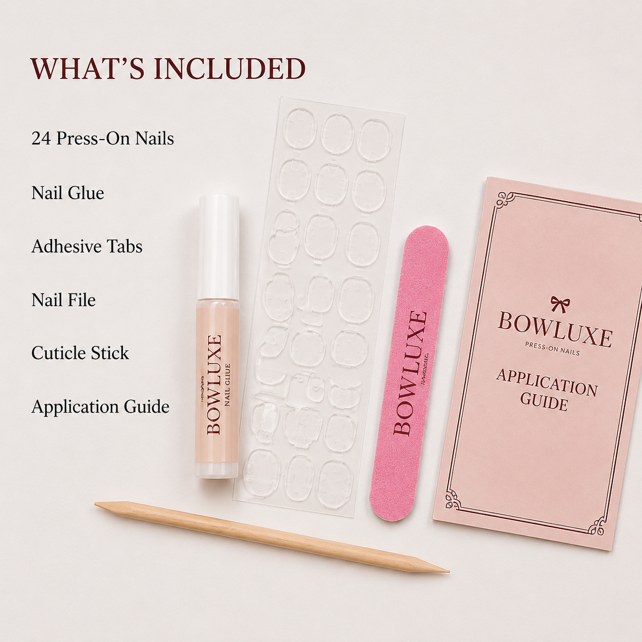 BowLuxe™ Press-On Nails