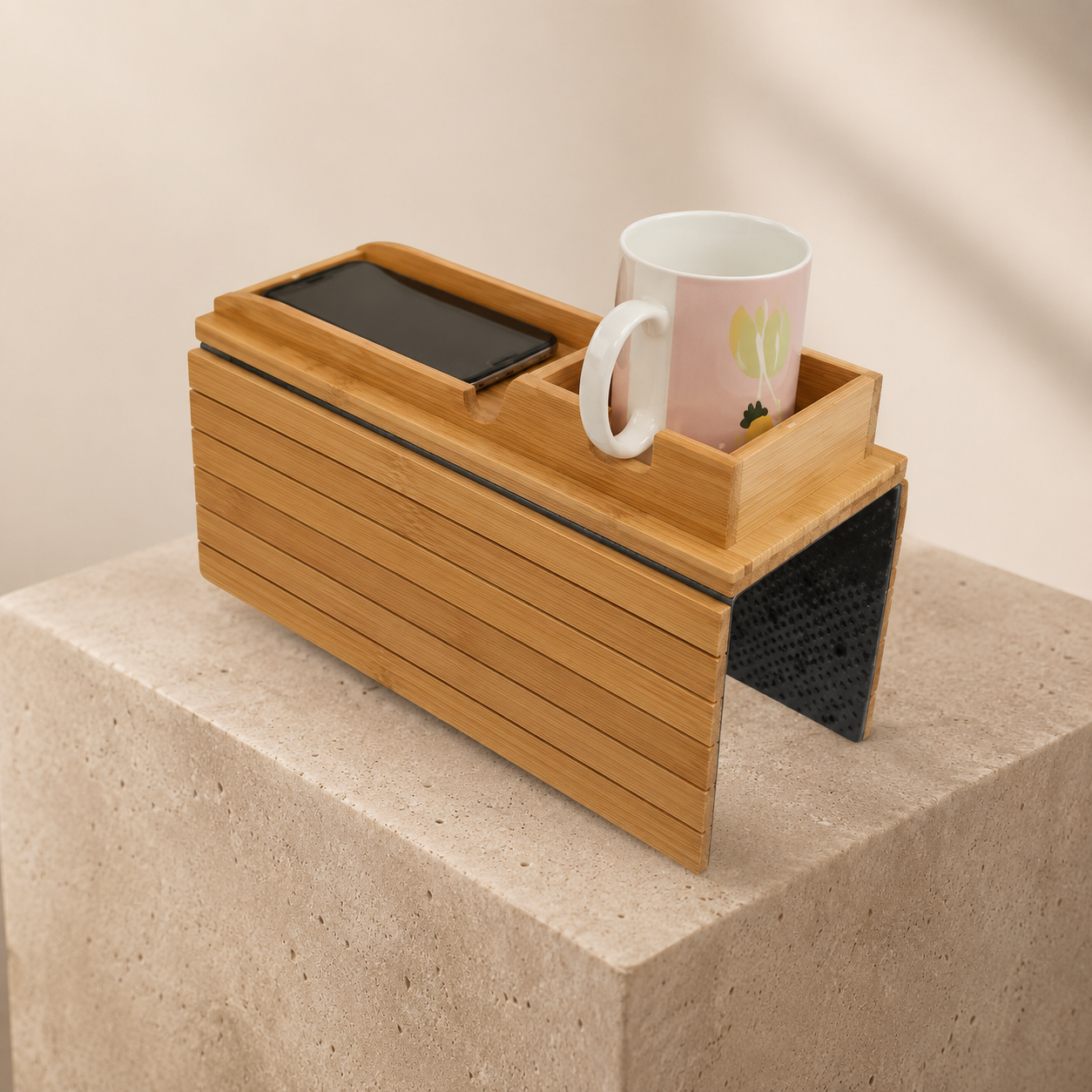 LoungeDock™ Sofa Armrest Tray