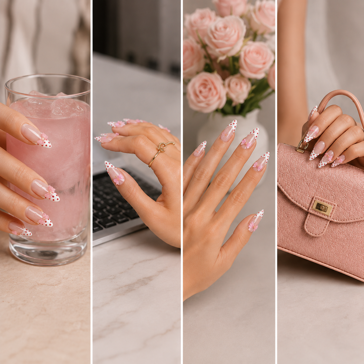 Petal Poise™ Press-On Nails