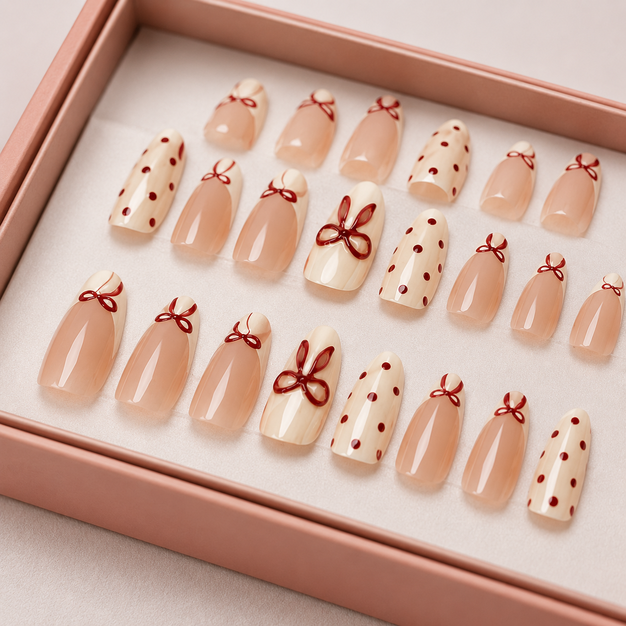 BowLuxe™ Press-On Nails