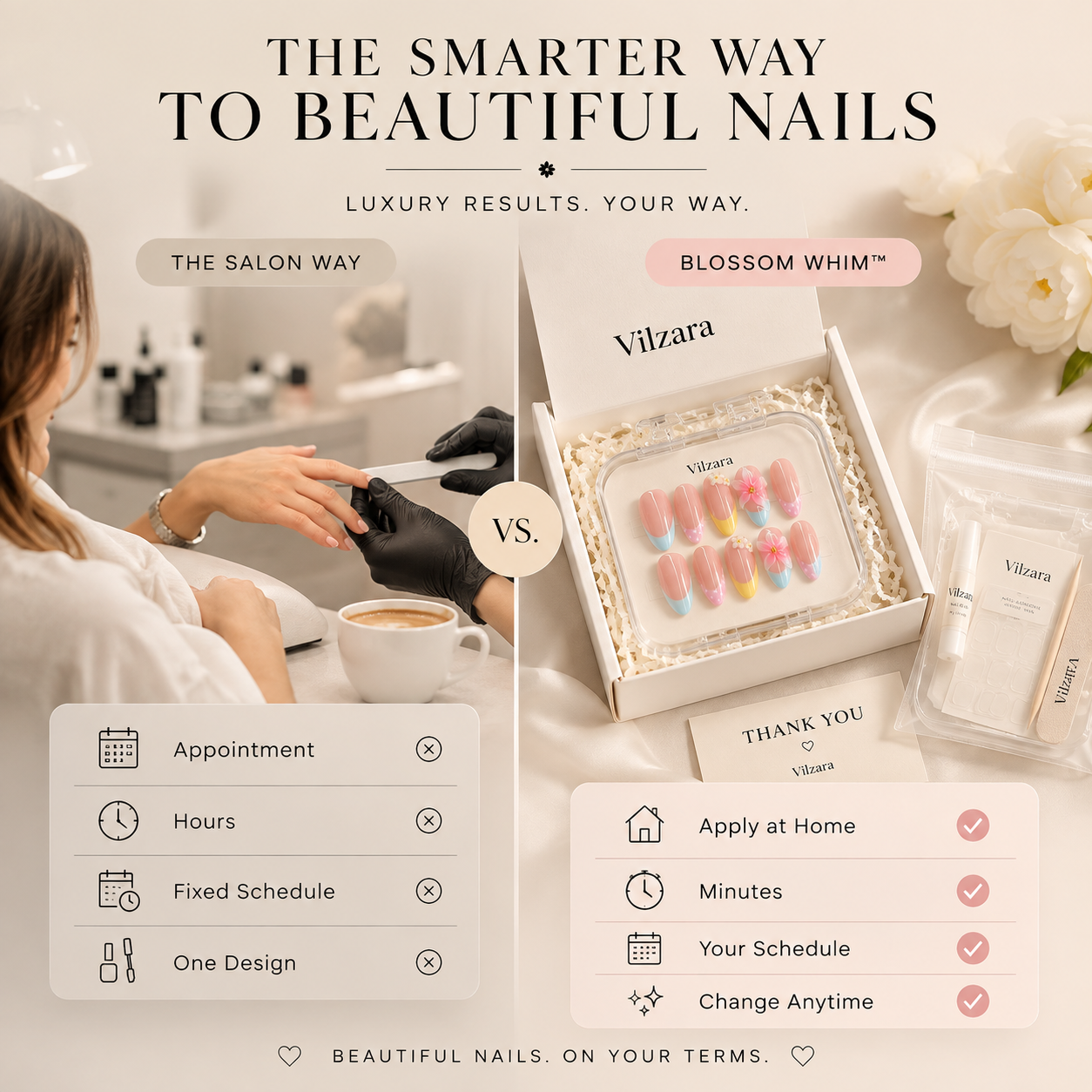 Blossom Whim™ Press-On Nails
