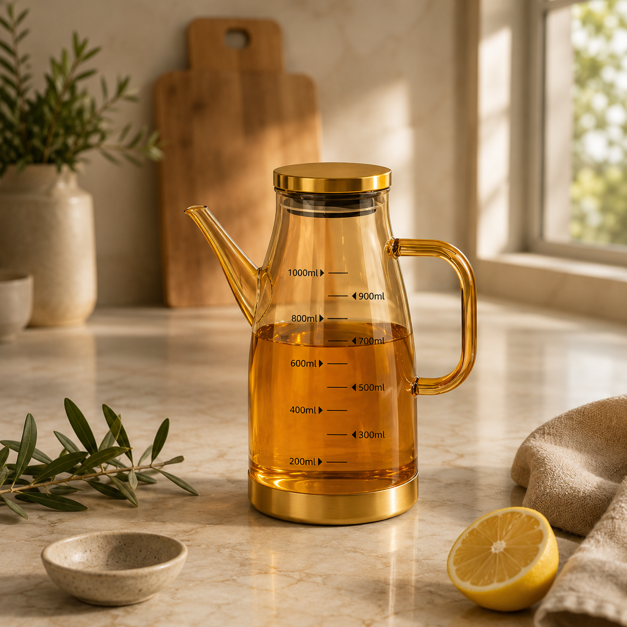 PurePour™ Glass Oil Dispenser