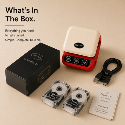 LabelCraft™ Bluetooth Label Printer