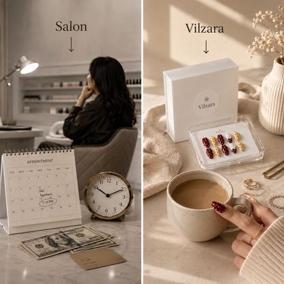 Cocoa Bloom™ Press-On Nails