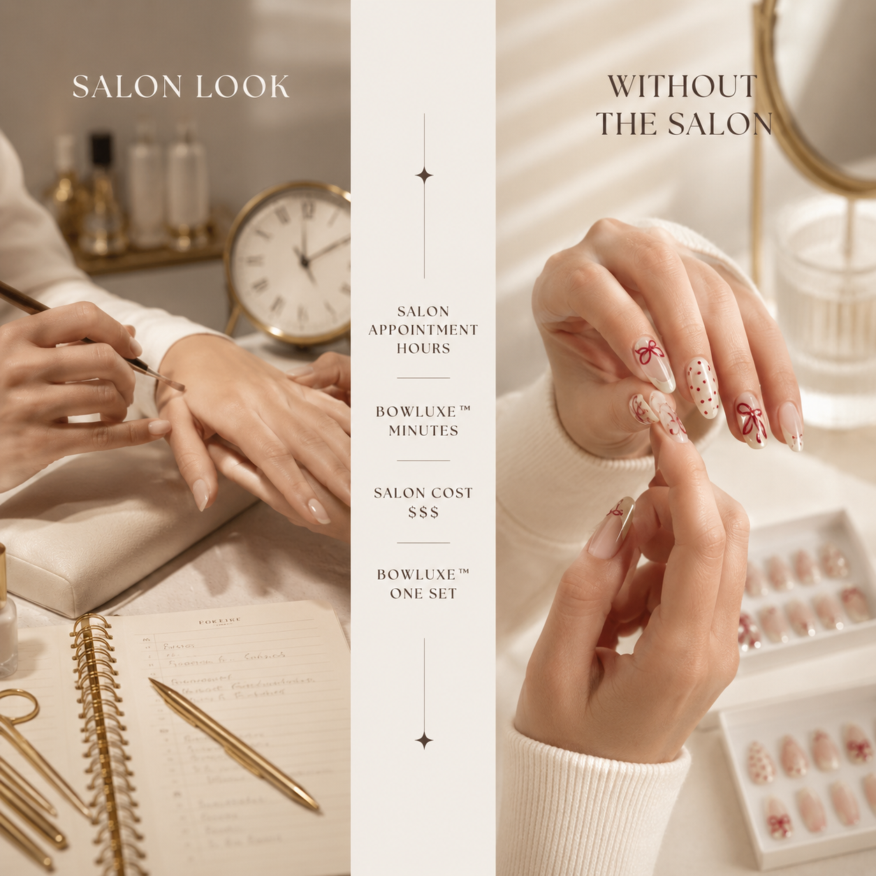 BowLuxe™ Press-On Nails