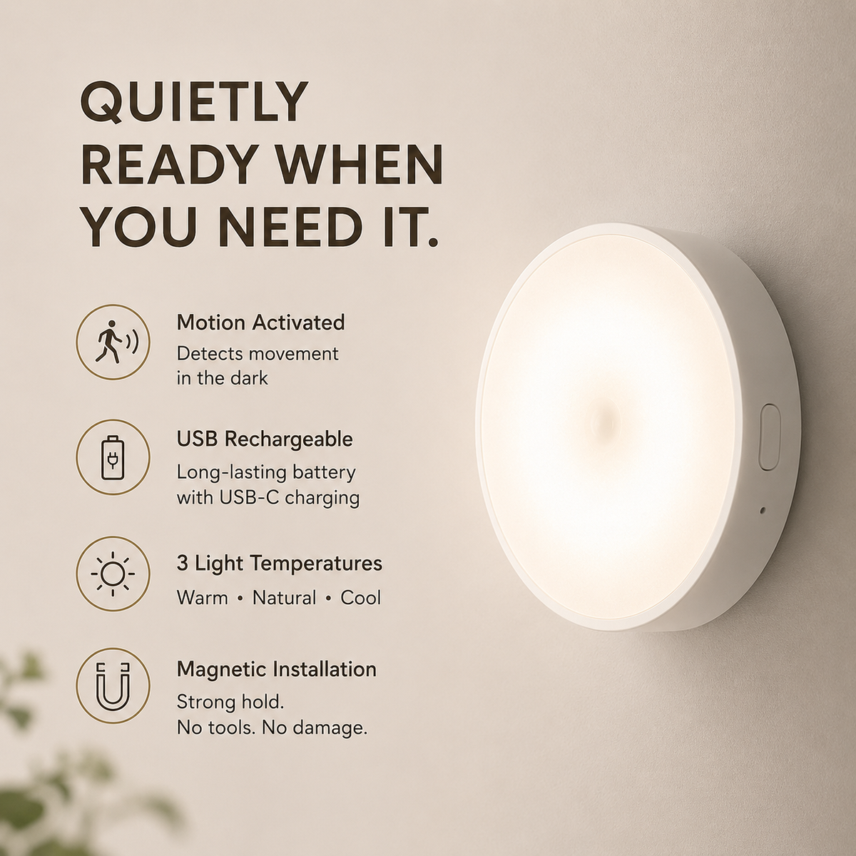 LumaSense™ Motion Light