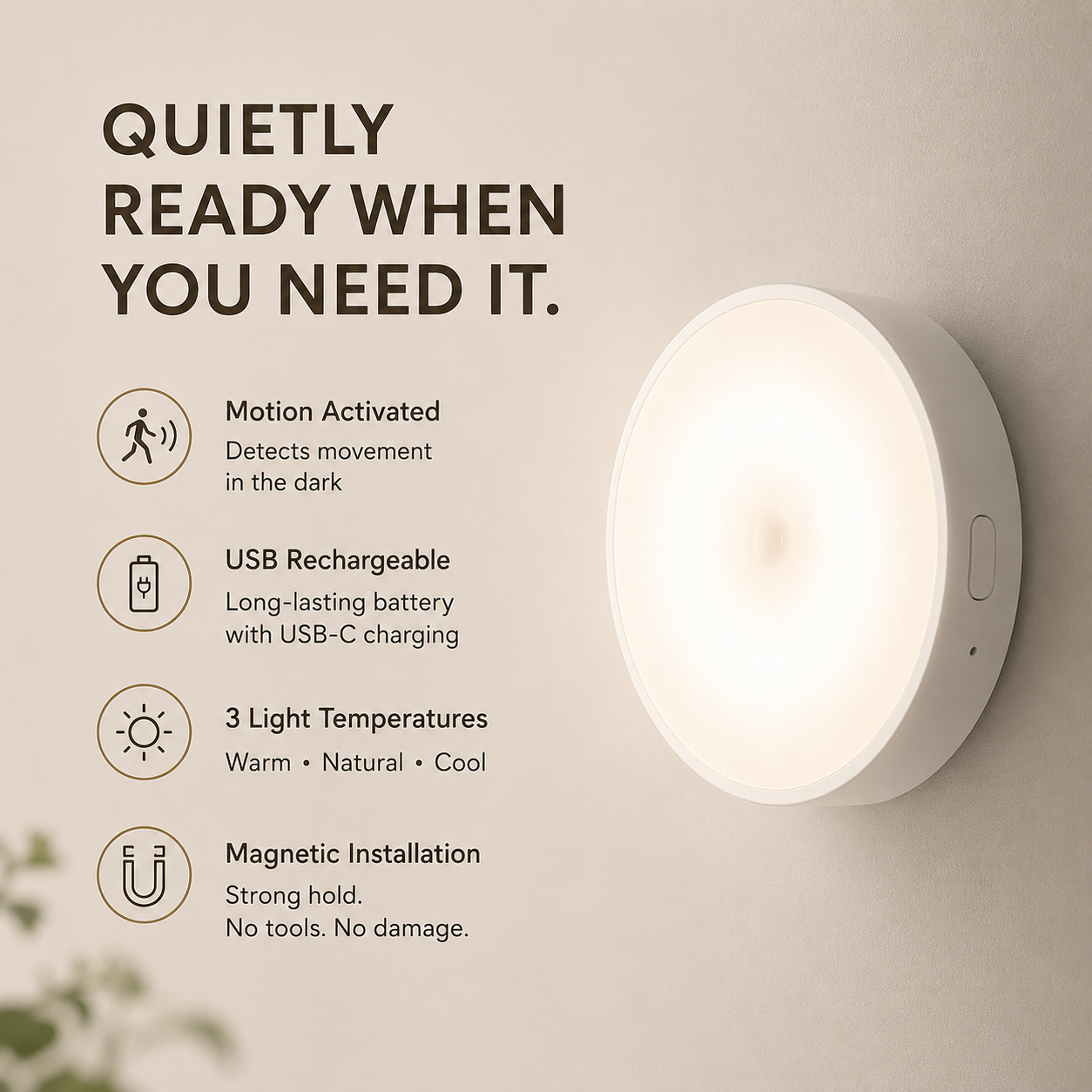 LumaSense™ Motion Light