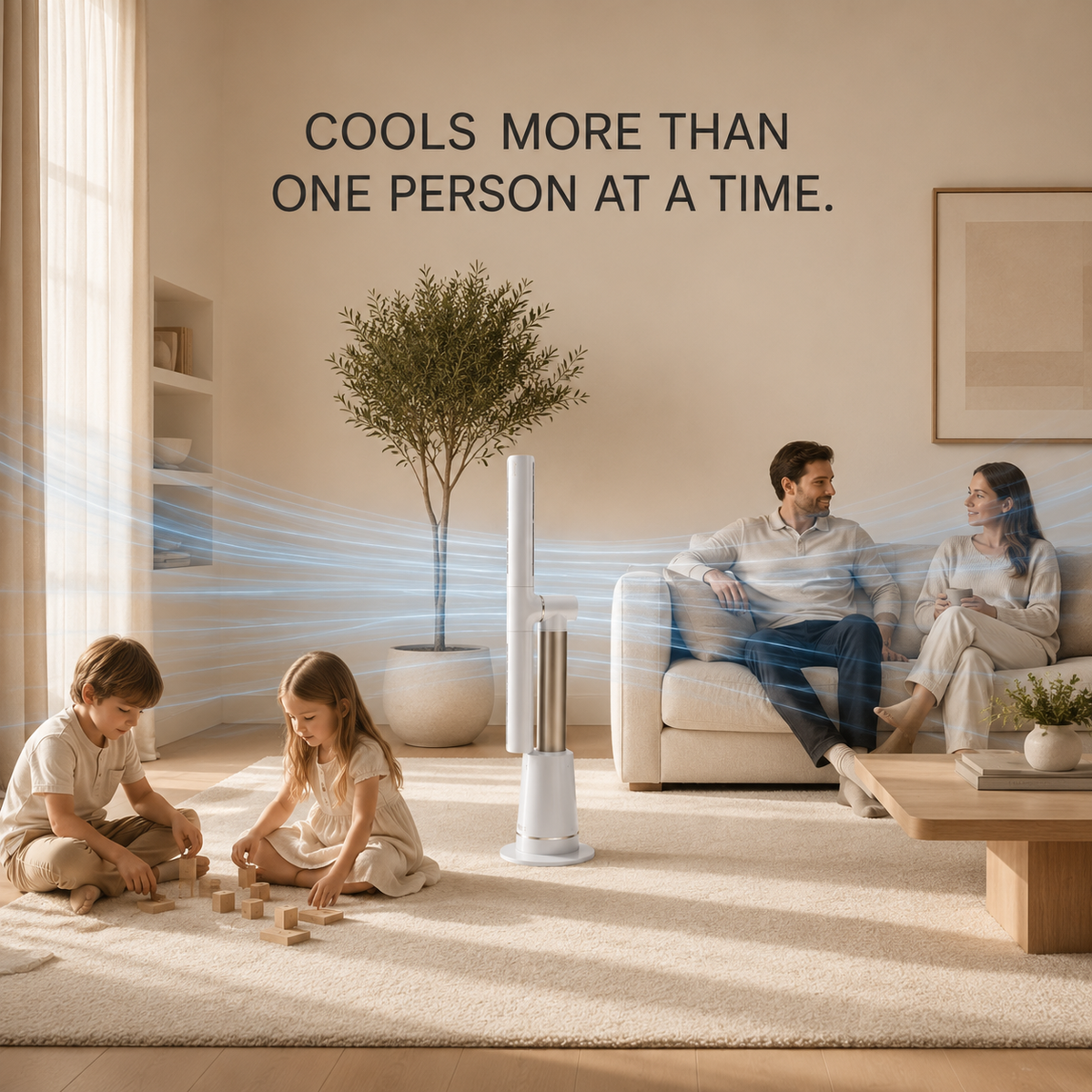 AeroVault™ Smart Tower Fan