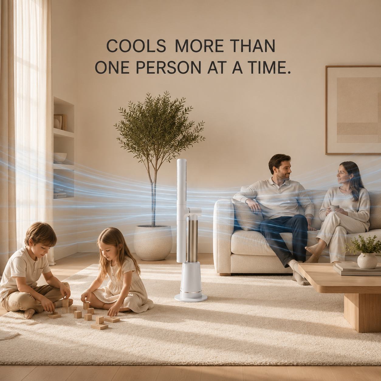 AeroVault™ Smart Tower Fan