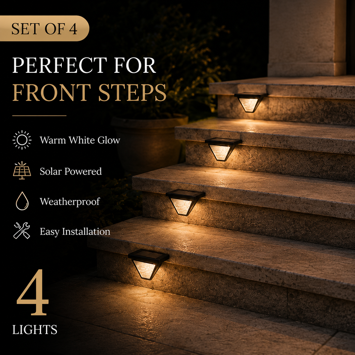 StepAura™ Solar Step Lighting