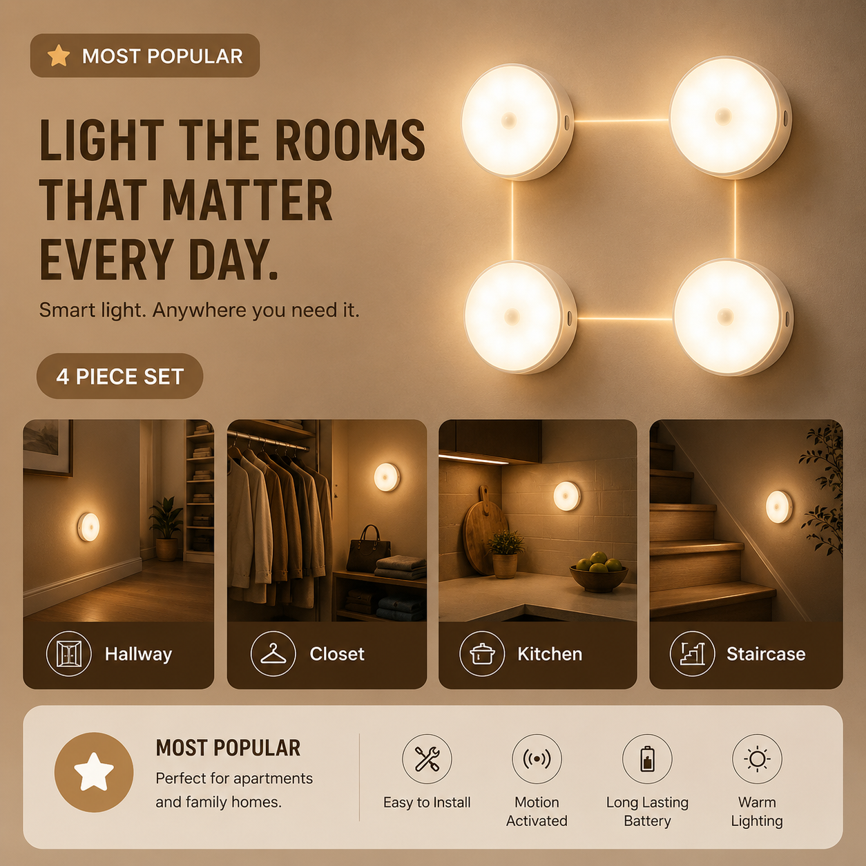 LumaSense™ Motion Light