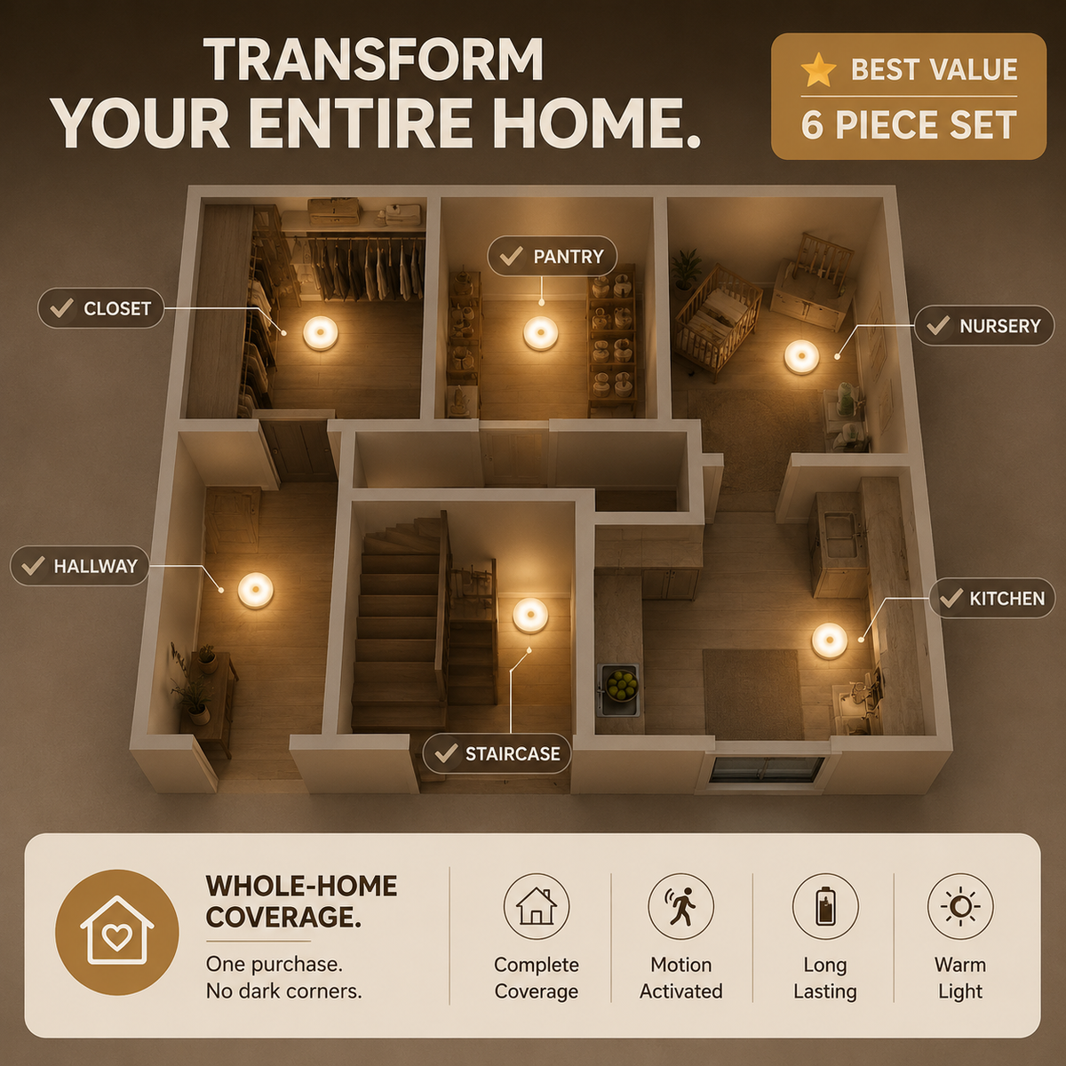 LumaSense™ Motion Light