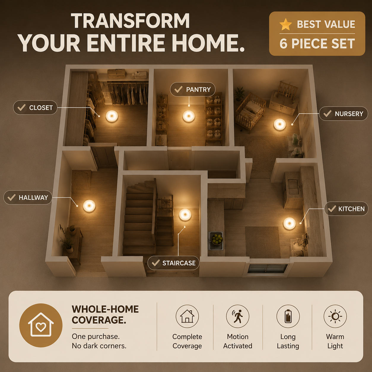 LumaSense™ Motion Light
