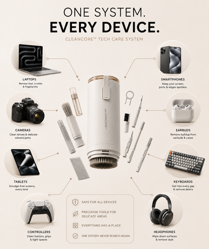 CleanCore™ 20-in-1 Tech Care Kit