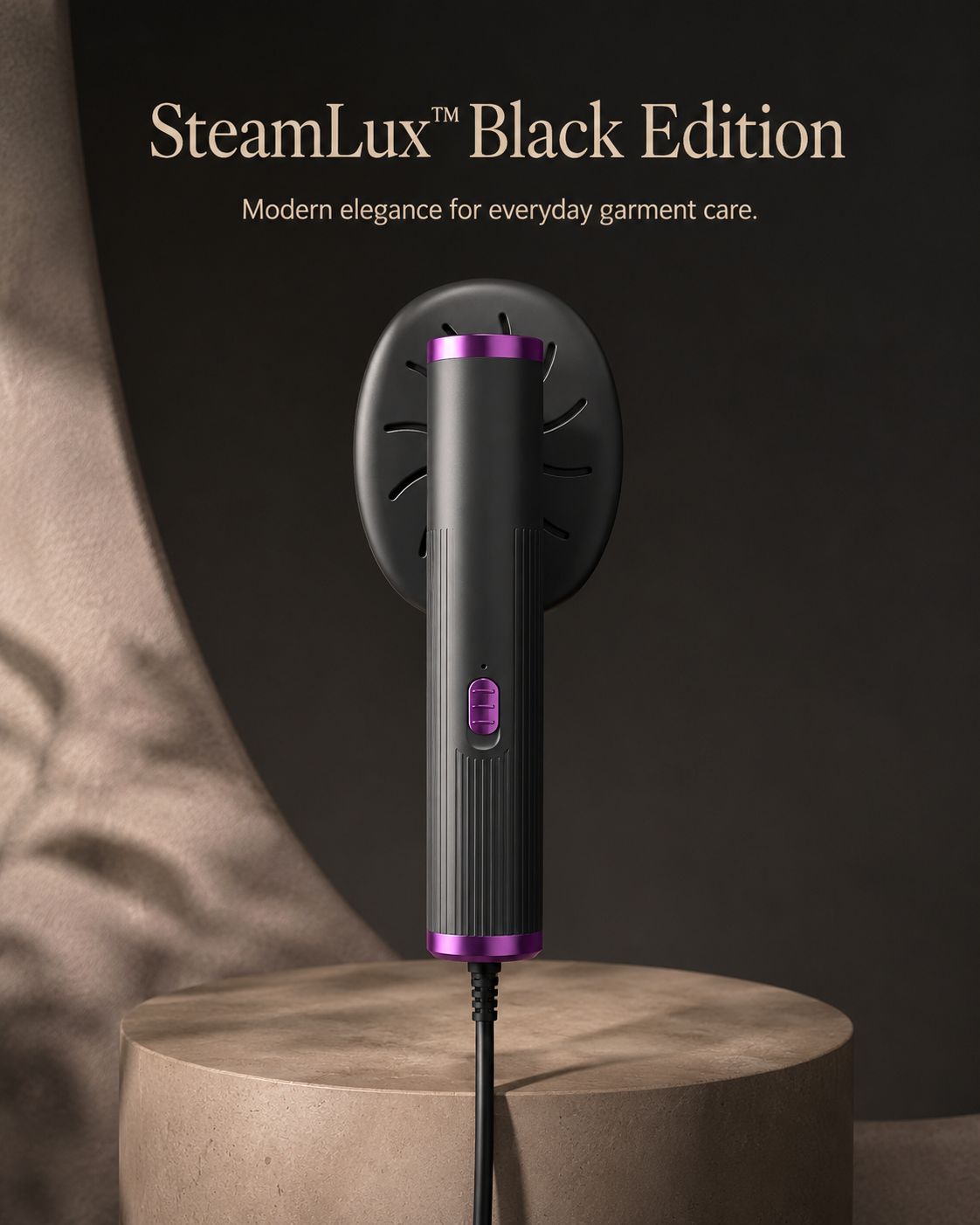 SteamLux™ Travel Fabric Steamer