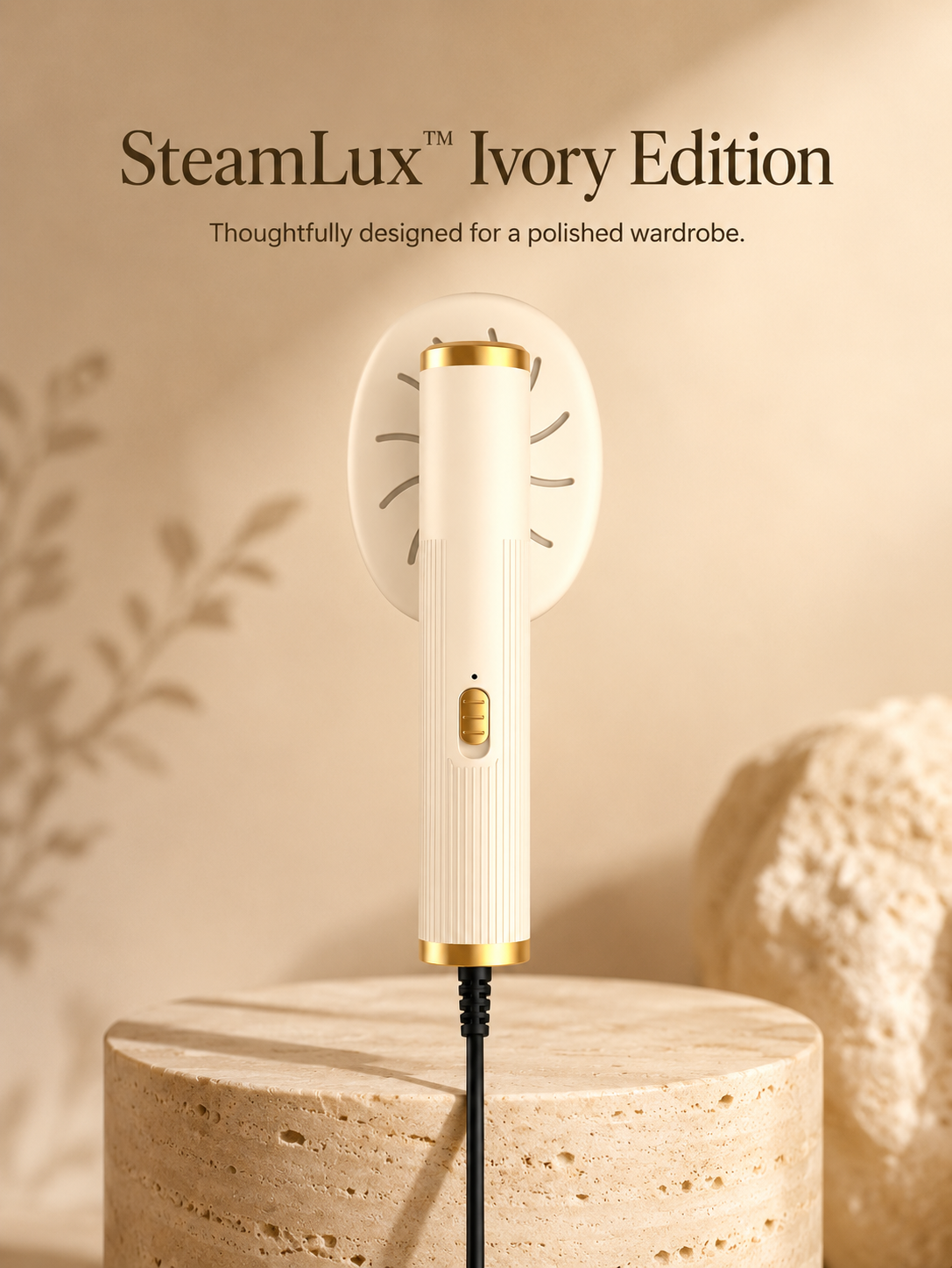 SteamLux™ Travel Fabric Steamer