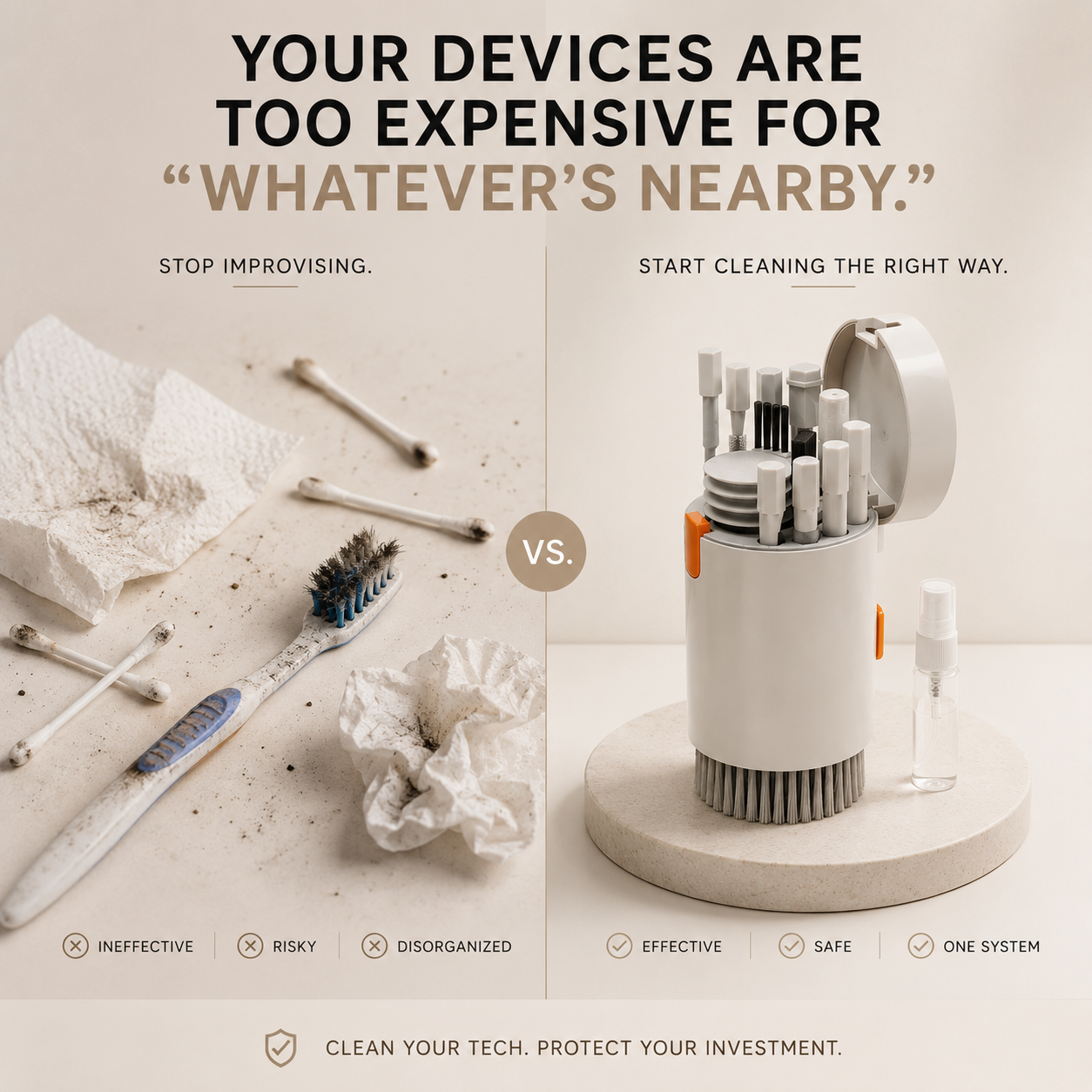 CleanCore™ 20-in-1 Tech Care Kit
