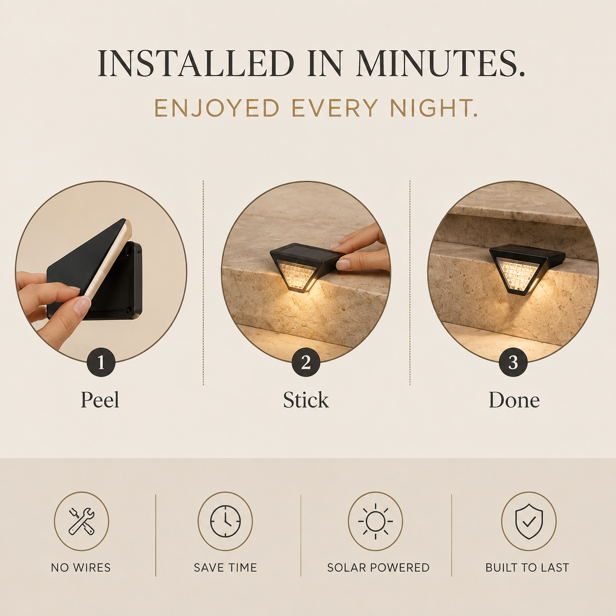 StepAura™ Solar Step Lighting