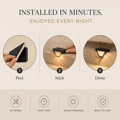 StepAura™ Solar Step Lighting