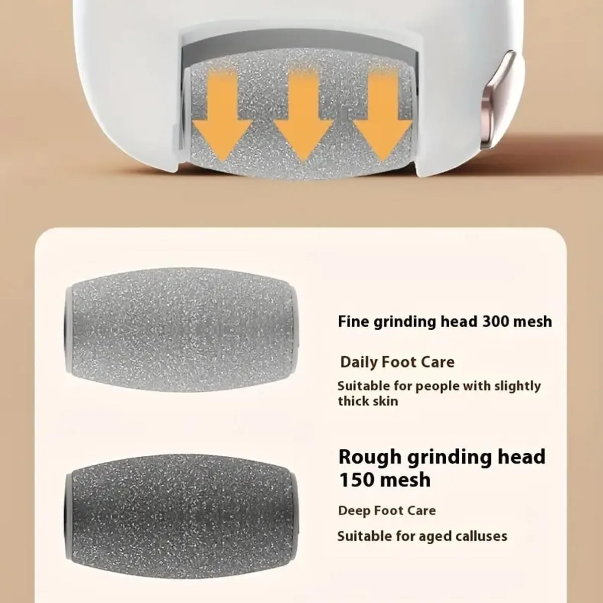 VelvetStep™ Electric Callus Remover