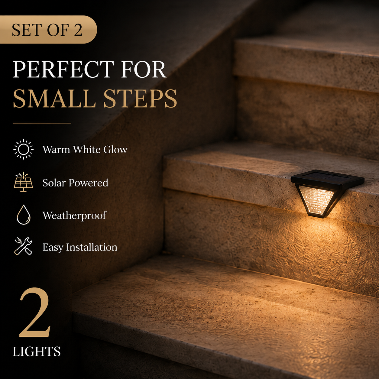 StepAura™ Solar Step Lighting